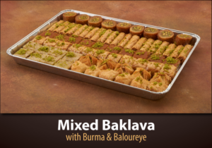 Mixed Baklava with Burma & Baloureye
